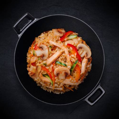 Классический с рисом Wok L